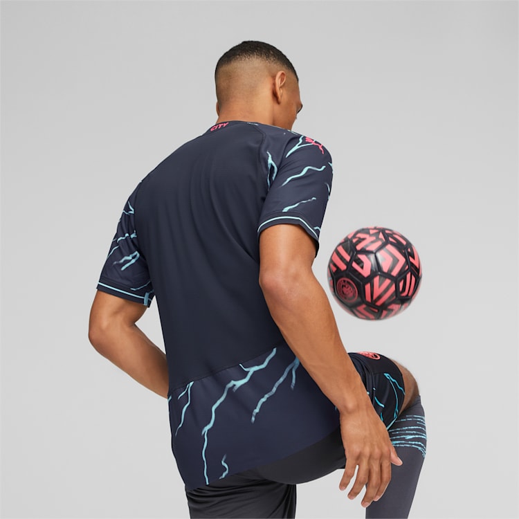 Puma Manchester City 3rd Authentic Soccer Jersey 23/24 - 770459-03-PUMA by Puma | Available at Niky's Sports