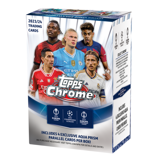 Topps 2023-24 Chrome UEFA Club Competitions - Value Box