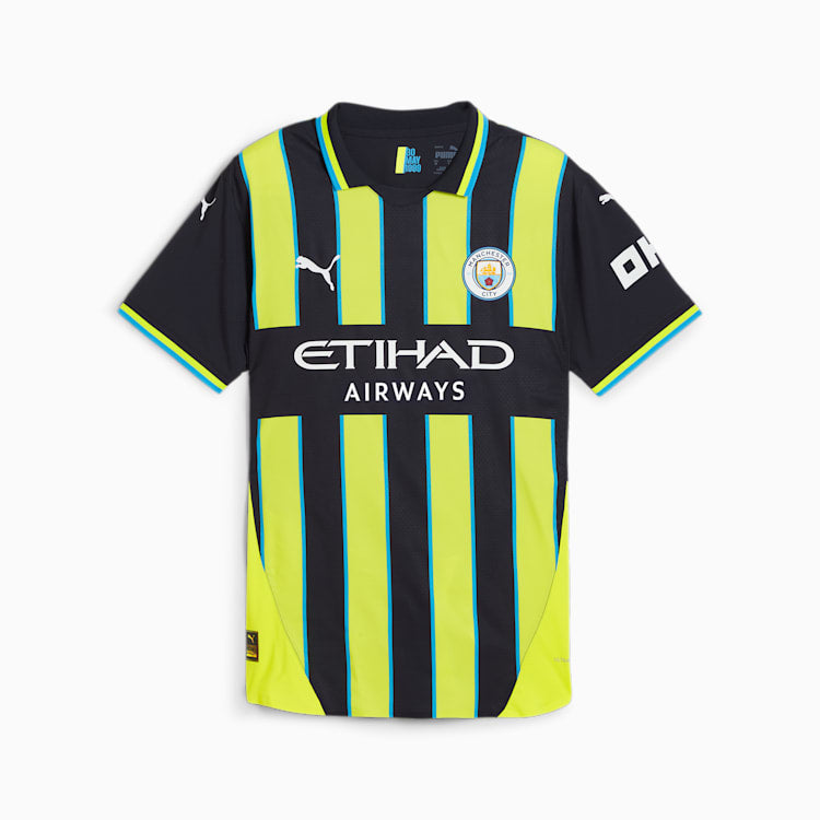 Puma Manchester City 24/25 Away Authentic Men's Soccer Jersey - 775085-02-PUMA by Puma | Available at Niky's Sports