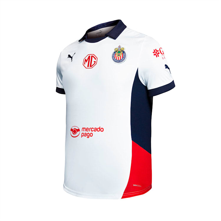 Puma Chivas 24/25 Away Replica Big Kids' Soccer Jersey - 763705-01-PUMA by Puma | Available at Niky's Sports