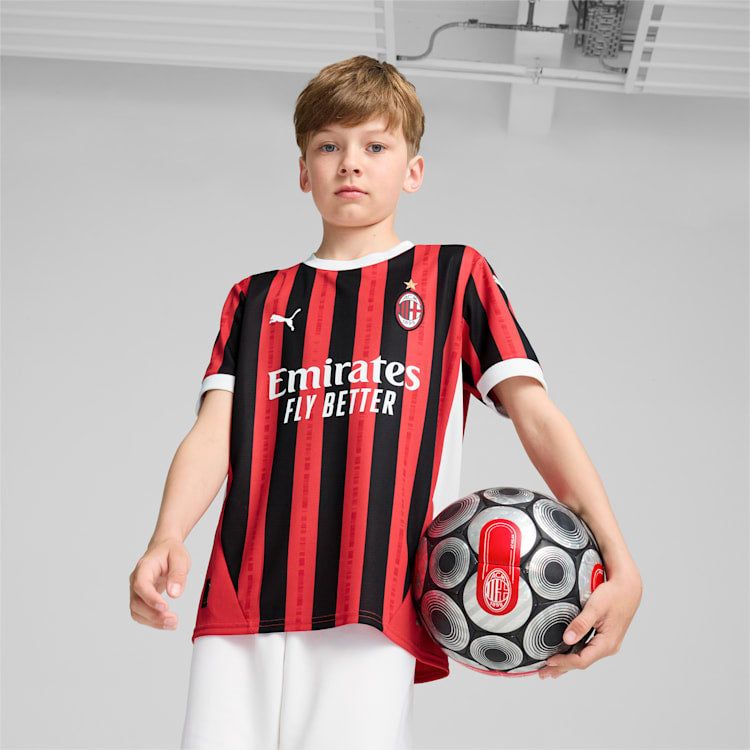 Puma AC Milan Home Youth Jersey 24/25 - 774984-01-PUMA by Puma | Available at Niky's Sports