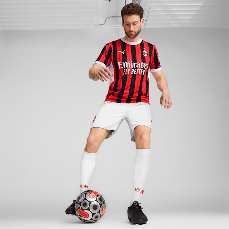 Puma AC Milan Home Mens Jersey 24/25 - 774979-01-PUMA by Puma | Available at Niky's Sports