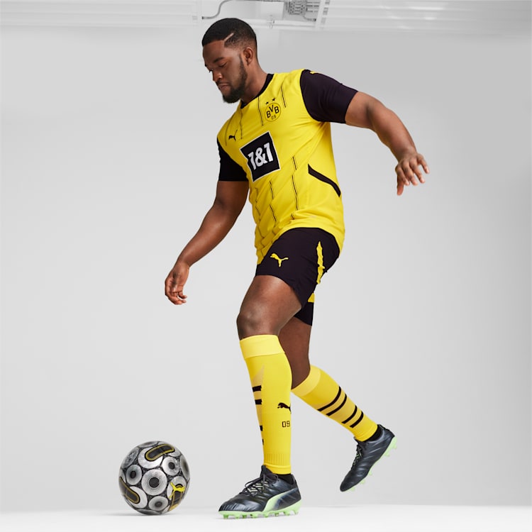 Puma Borussia Dortmund 24/25 Men's Authentic Home Soccer Jersey - 774945-01-PUMA by Puma | Available at Niky's Sports