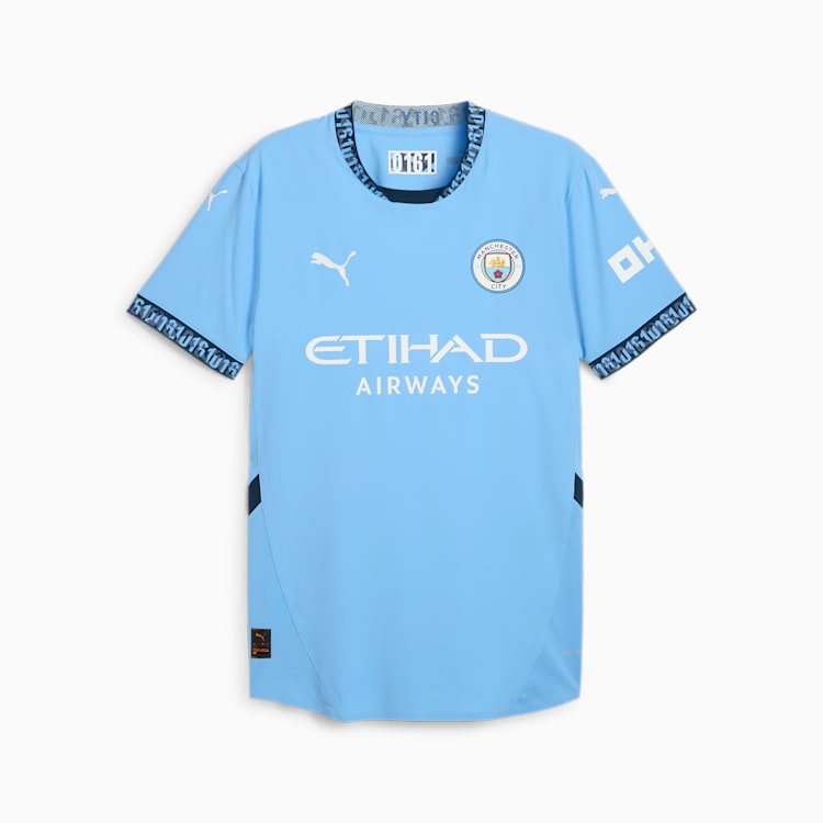 Puma Manchester City Authentic Men&#39;s Jersey 24/25 - 775050-01-PUMA by Puma | Available at Niky&#39;s Sports