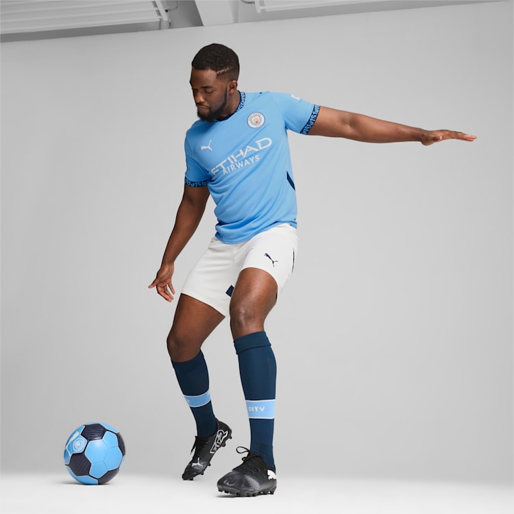 ウェア Manchester City 01/02  #2 PEARCE Puma Manchester City Men's Home Replica Jersey 24/25