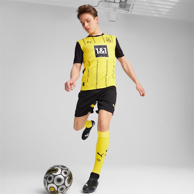 Puma Borussia Dortmund 24/25 Men's Replica Home Soccer Jersey