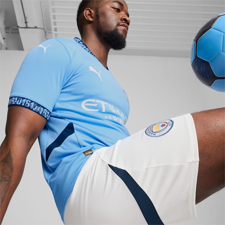 Puma Manchester City Men's Home Replica Jersey 24/25 - 775075-01-PUMA by Puma | Available at Niky's Sports