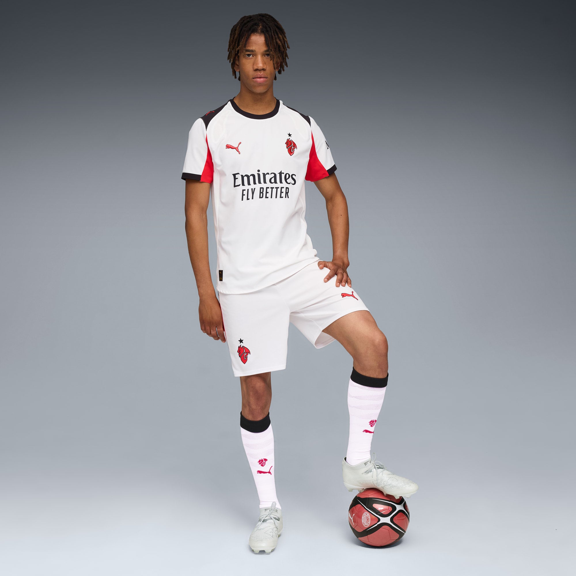 Puma AC Milan 25/26 Authentic Away Jersey Men - 779970-02-PUMA by Puma | Available at Niky's Sports