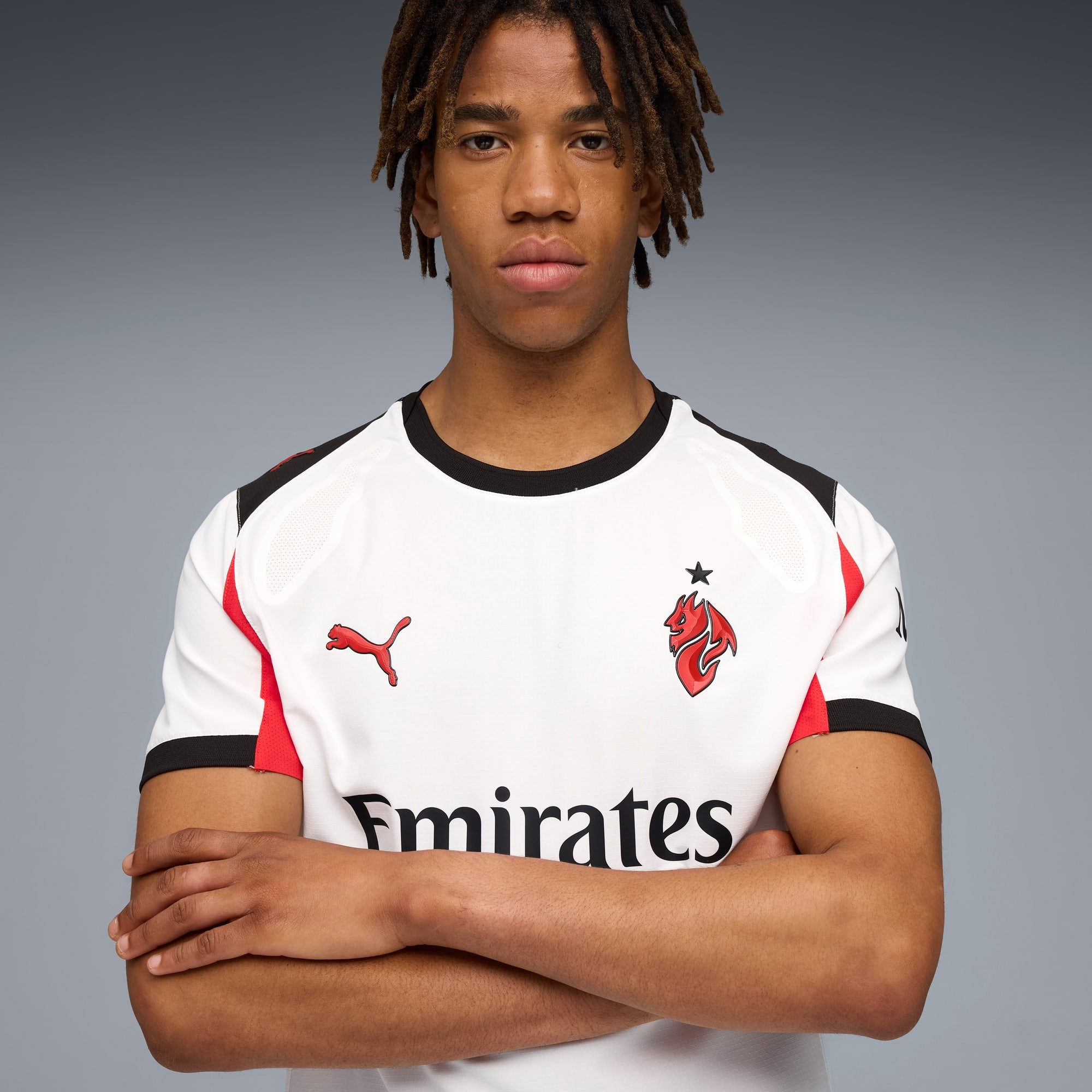 Puma AC Milan 25/26 Authentic Away Jersey Men - 779970-02-PUMA by Puma | Available at Niky's Sports