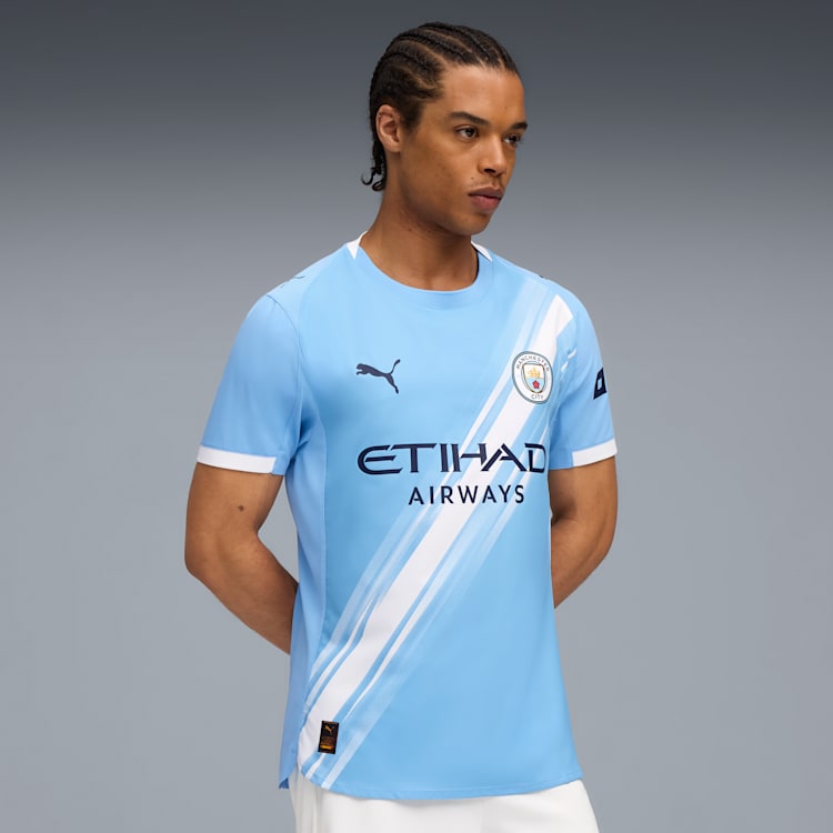 Puma Manchester City Authentic Men's Home Jersey 25/26 - 780336-01-PUMA by Puma | Available at Niky's Sports