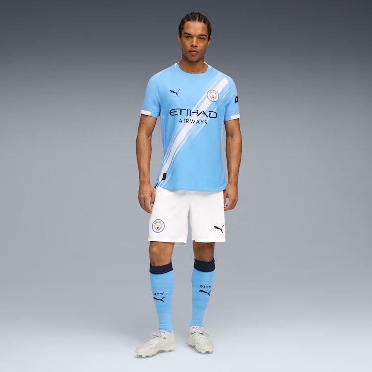 manchester city gear Puma Manchester City Authentic Men's Home Jersey 25/26