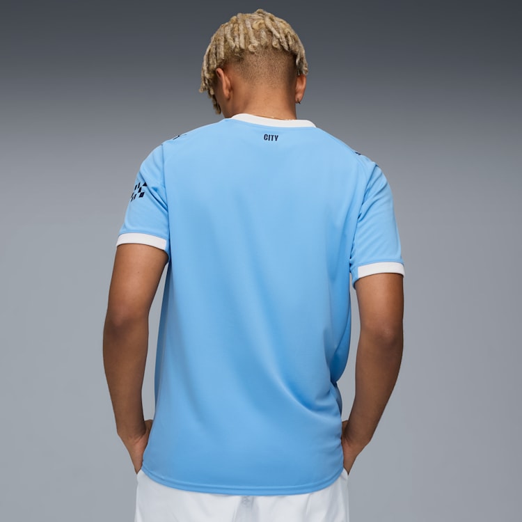 Puma Manchester City Men's Replica Home Jersey 25/26 - 780338-01-PUMA by Puma | Available at Niky's Sports