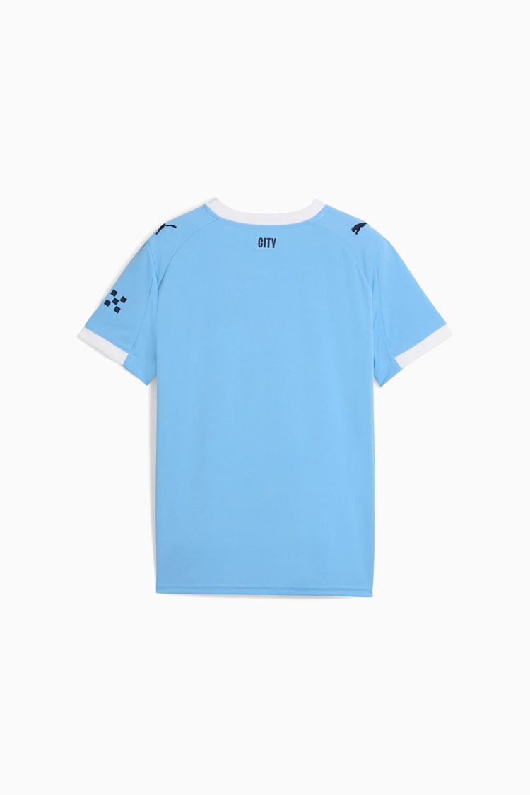 Puma Manchester City Youth Home Jersey 25/26 - 780341-01-PUMA by Puma | Available at Niky's Sports