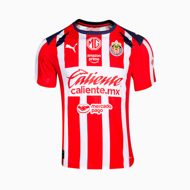 Puma Chivas '25/'26 Home Authentic Men's Soccer Jersey - 706896-01-PUMA by Puma | Available at Niky's Sports