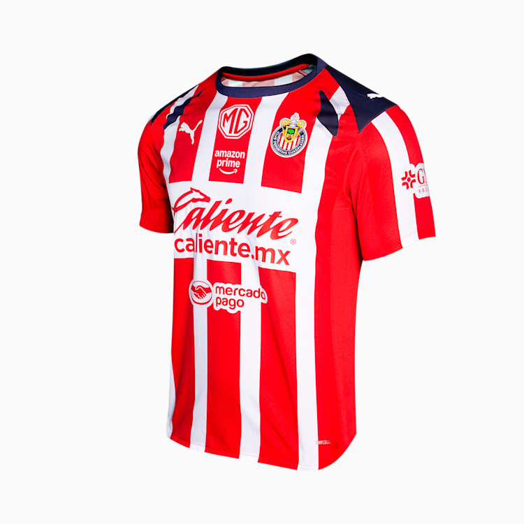 Puma Chivas '25/'26 Home Authentic Men's Soccer Jersey - 706896-01-PUMA by Puma | Available at Niky's Sports