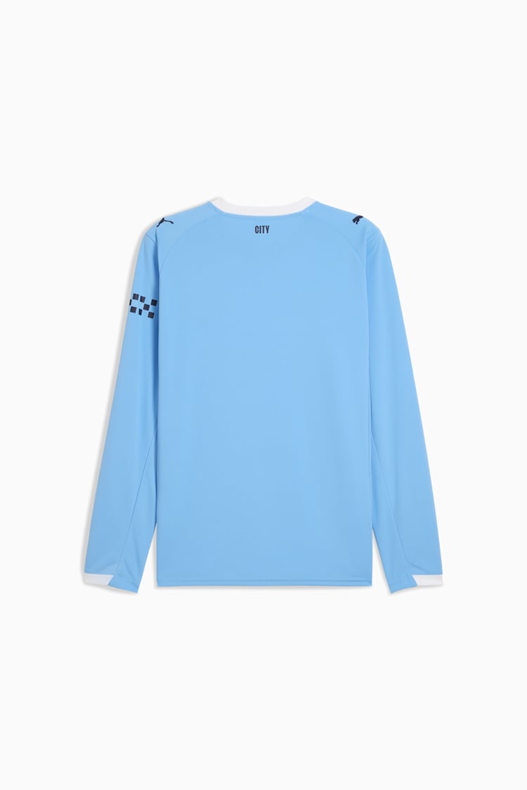 Puma Manchester City Men's Replica Home Long Sleeve Jersey 25/26 - 780339-01-PUMA by Puma | Available at Niky's Sports