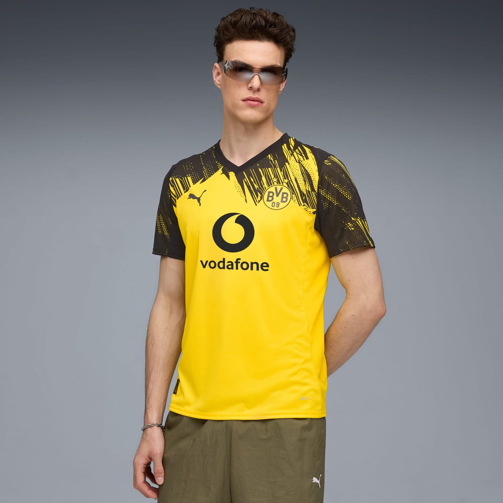 Puma Borussia Dortmund Replica Home 25/26 Men's Soccer Jersey - 780088-01-PUMA by Puma | Available at Niky's Sports