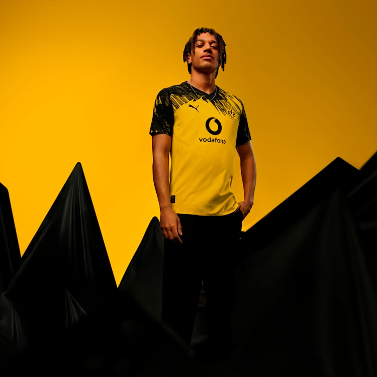 Puma Borussia Dortmund Replica Home 25/26 Men's Soccer Jersey - 780088-01-PUMA by Puma | Available at Niky's Sports