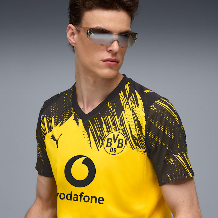 Puma Borussia Dortmund Replica Home 25/26 Men's Soccer Jersey - 780088-01-PUMA by Puma | Available at Niky's Sports