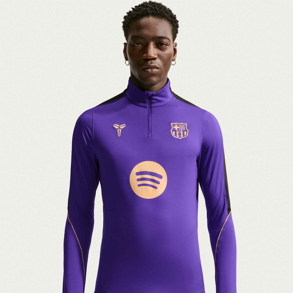 Nike FC Barcelona Strike Away Men's Kobe Dri-FIT Soccer Knit Drill Top