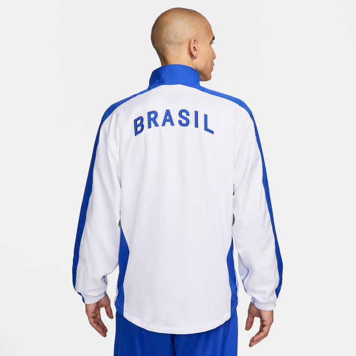 Nike Brazil 1998 Reissue Track Jacket - FZ6681-100-NIKE by Nike | Available at Niky's Sports