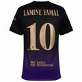 Lamine Yamal #10 Barcelona Away UCL Name Set 2026