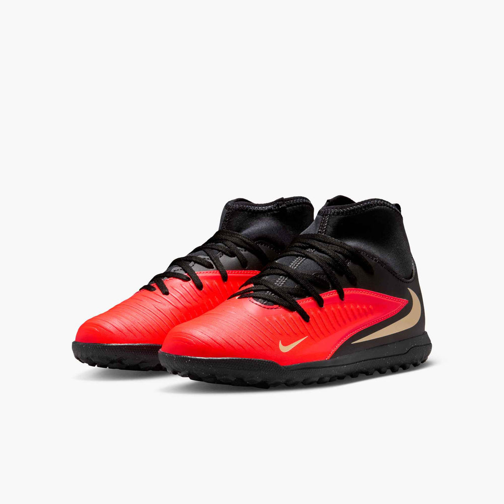 Nike Jr. Phantom 6 High Club Big Kids' Turf Soccer Shoes