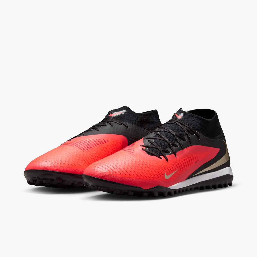Nike Phantom 6 High Academy Turf Soccer Shoes - HQ2277-600 by Nike | Available at Niky's Sports