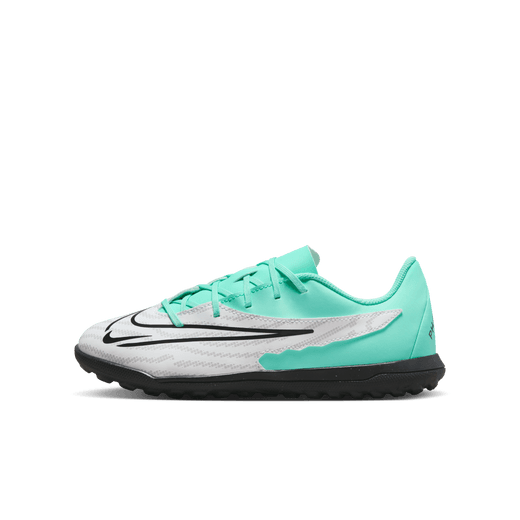 Nike Jr. Phantom GX Club Big Kids&#39; Turf Soccer Shoes - DD9567-300-NIKE by Nike | Available at Niky&#39;s Sports