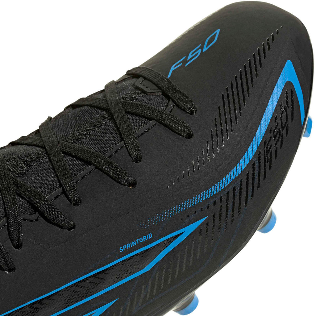 adidas F50 HYPERFAST LEAGUE Firm Ground Soccer Cleats Kids - LA3942-ADIDAS by adidas | Available at Niky's Sports