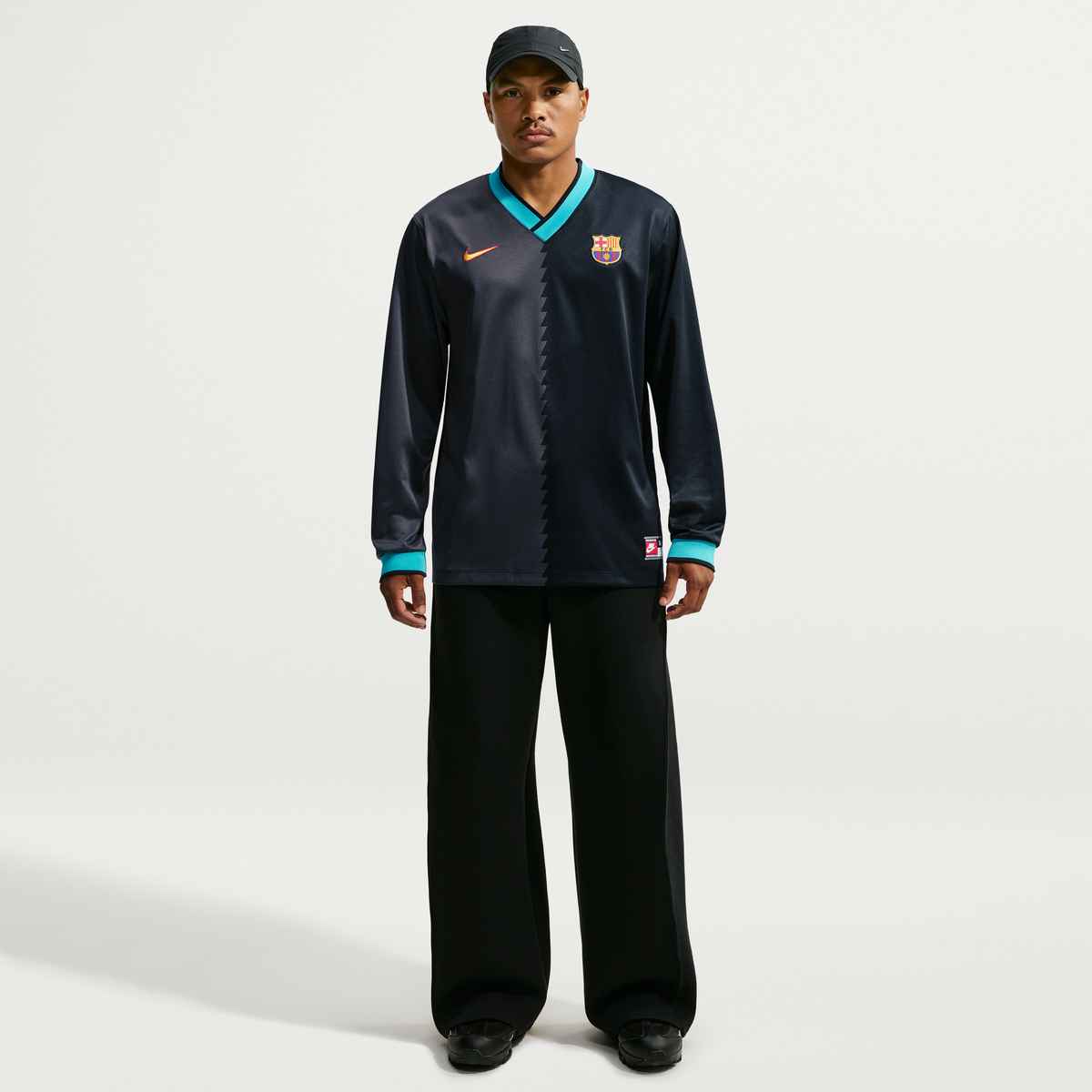 FC Barcelona Energy Third Men's Nike Dri-FIT Soccer Long-Sleeve Jersey
