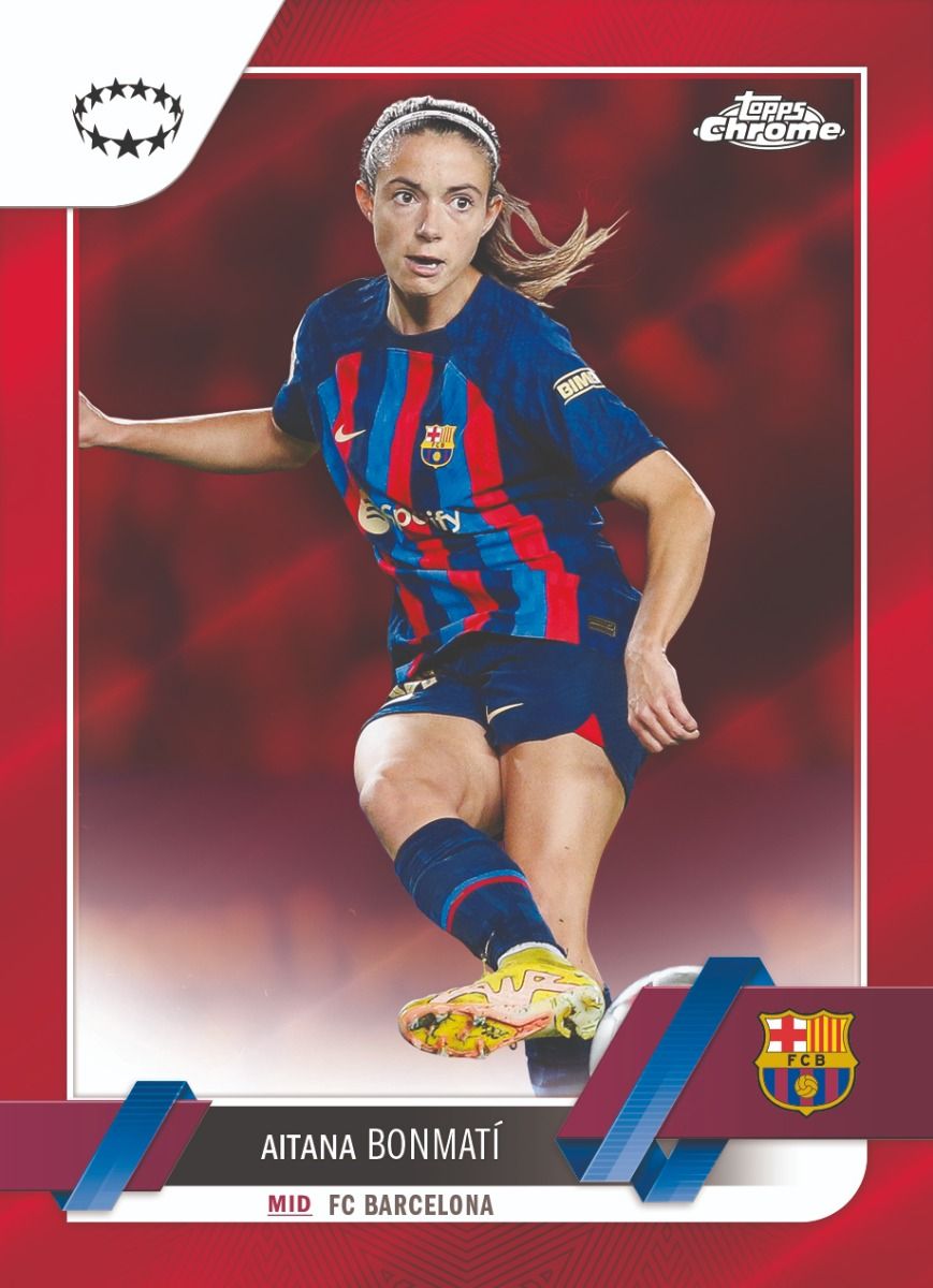 Topps Chrome UEFA Womens Champions League 22/23 Blaster Box - FGC005252-TOPPS by Topps | Available at Niky's Sports