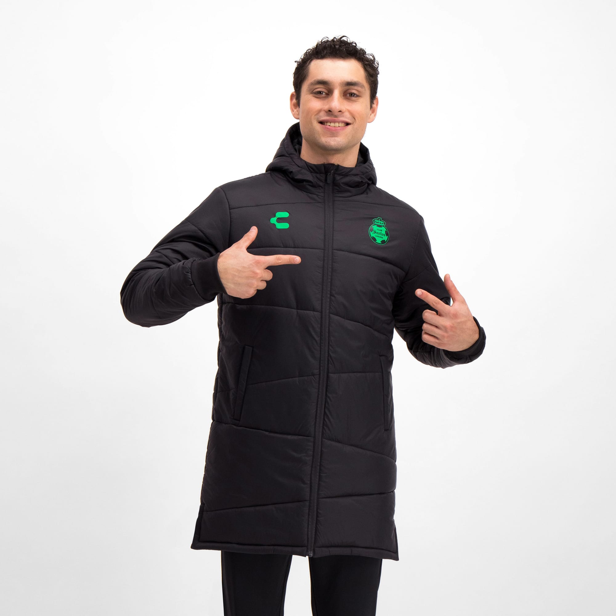 Charly Concentración Santos Jacket for Men - 5011345-CHARLY by Charly | Available at Niky's Sports
