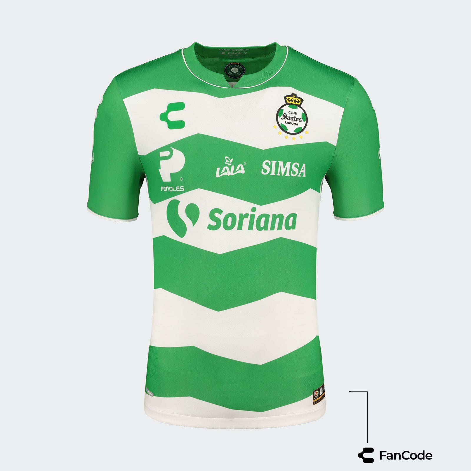 Charly Santos Home Men's Soccer Jersey 23/24 - 5019664-CHARLY by Charly | Available at Niky's Sports