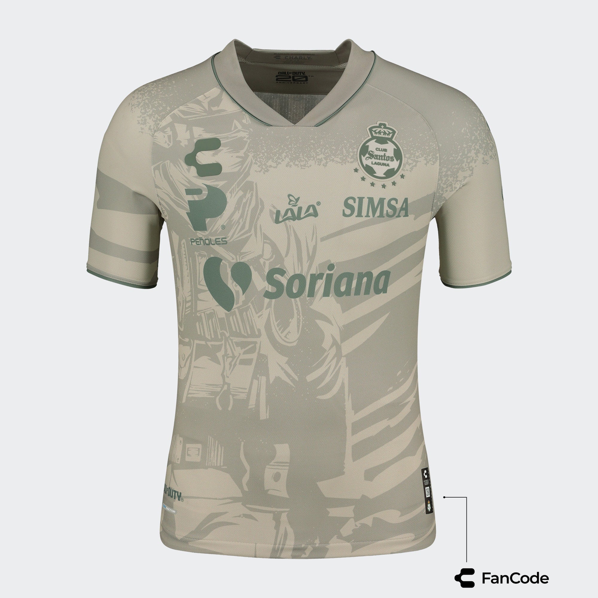 Charly Call of Duty x CHARLY Santos Special Edition Jersey for Men 23-24 - 5019883-CHARLY by Charly | Available at Niky's Sports