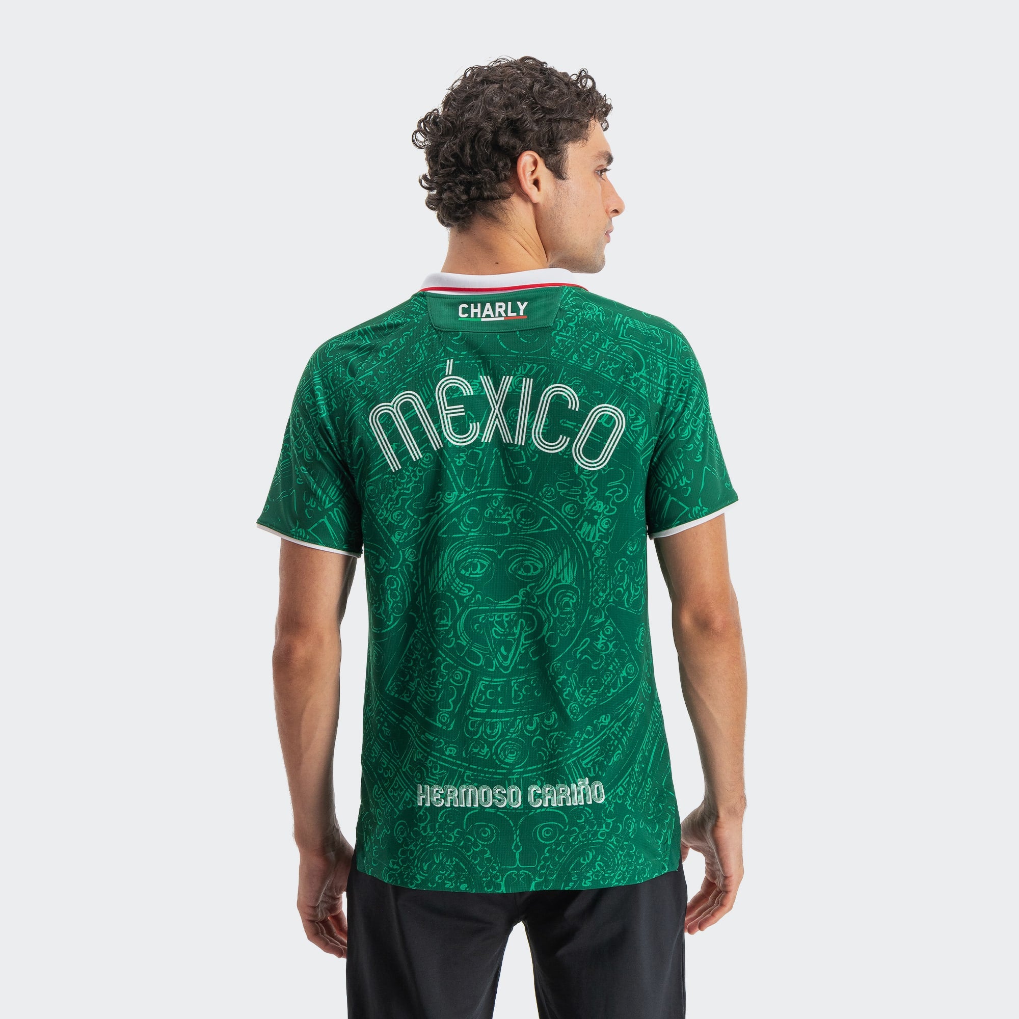 Charly Mexico Aztec Heritage Green Jersey Special Edition - 5020066.300-CHARLY by Charly | Available at Niky's Sports