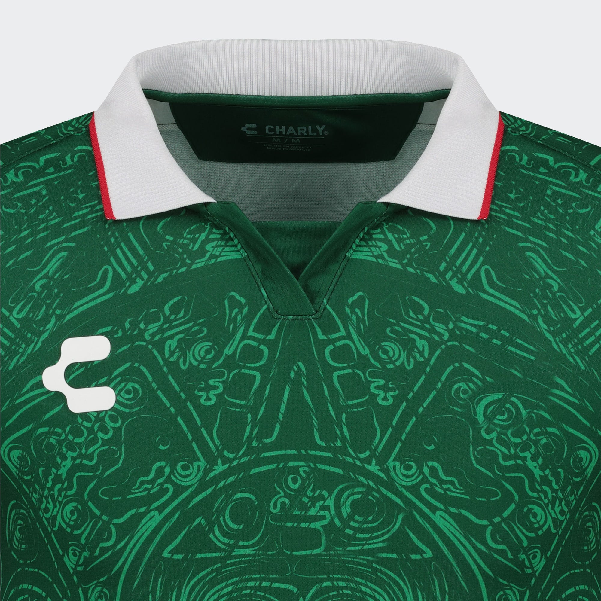 Charly Mexico Aztec Heritage Green Jersey Special Edition - 5020066.300-CHARLY by Charly | Available at Niky's Sports