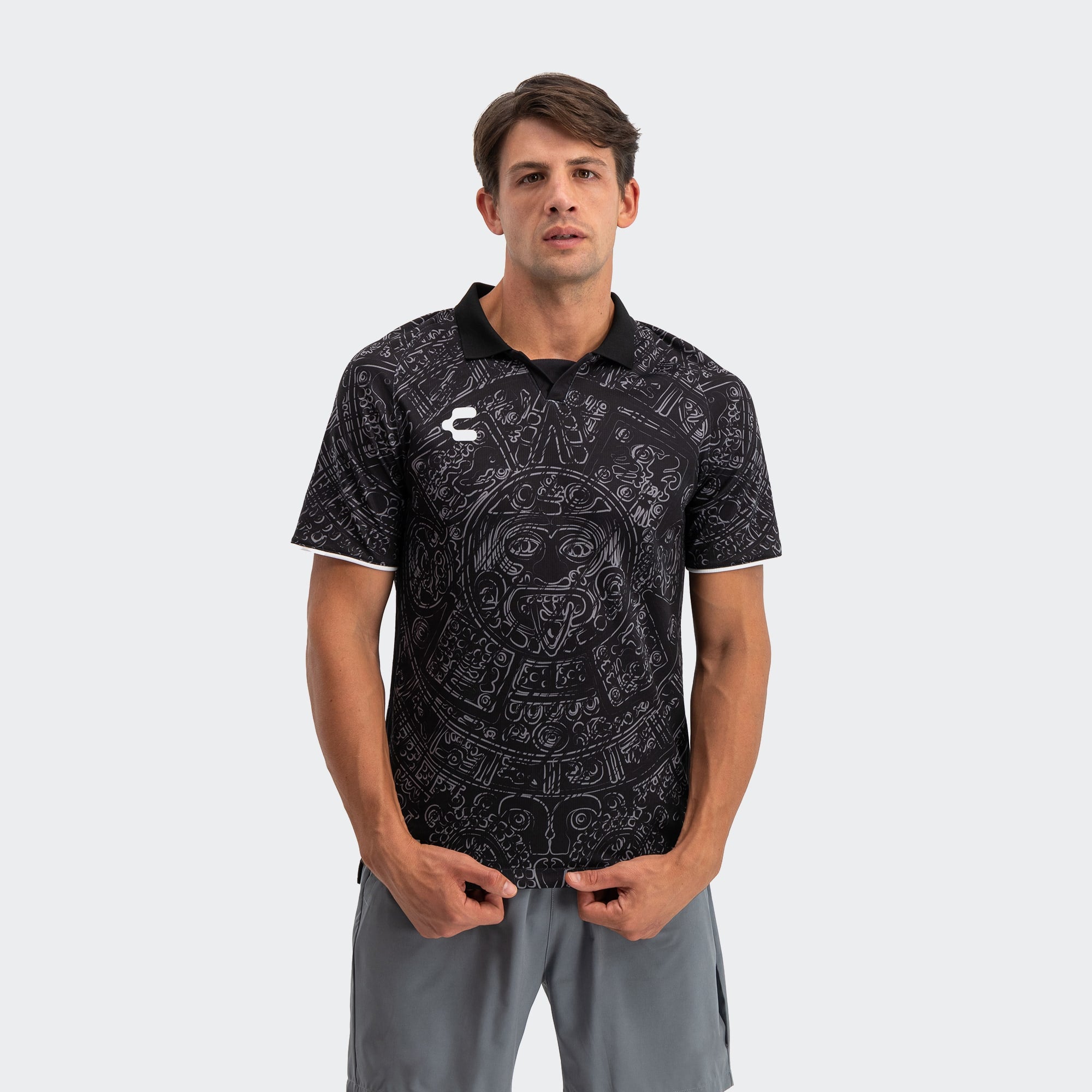 Charly Mexico Aztec Heritage Black Jersey Special Edition - 5020066.998-CHARLY by Charly | Available at Niky's Sports