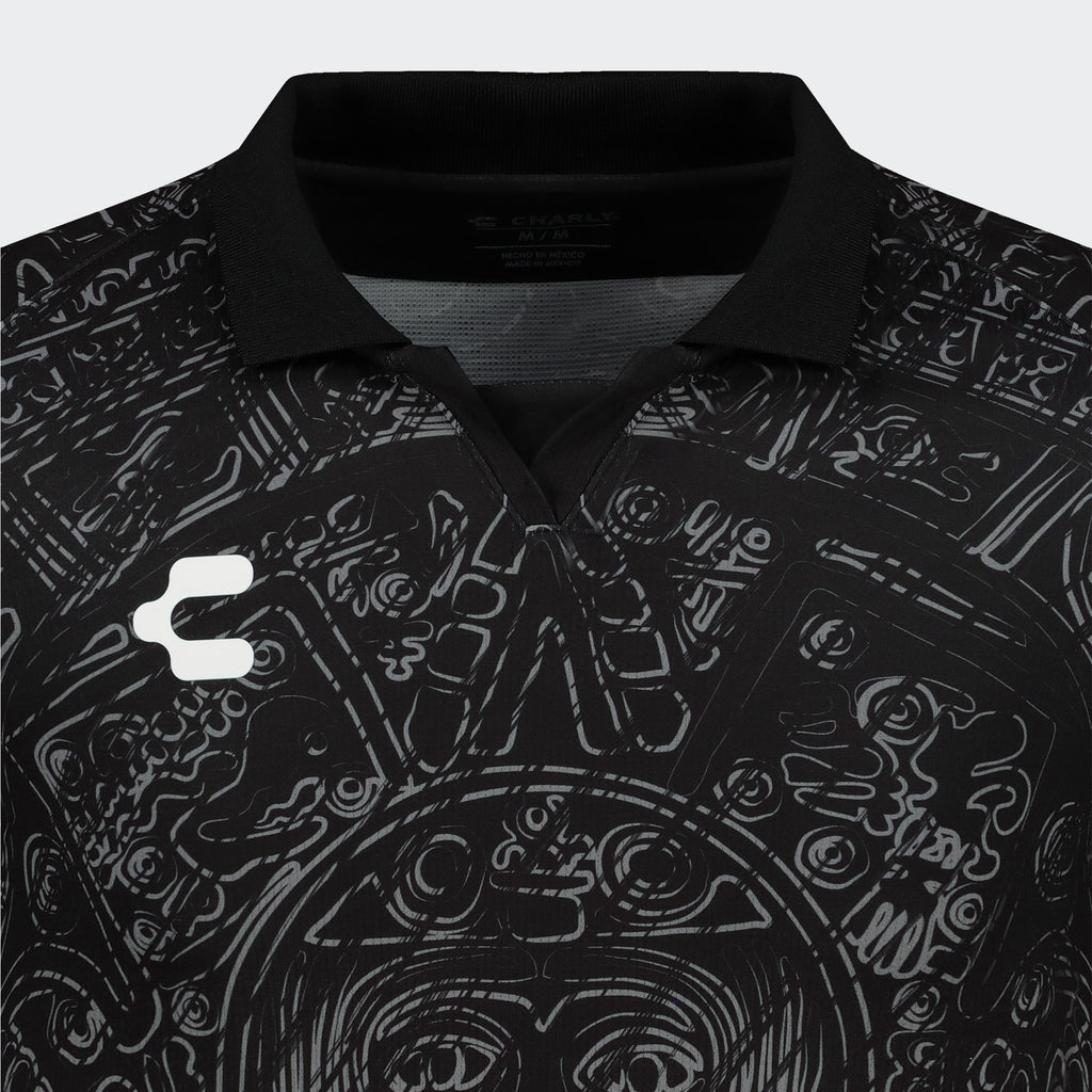 Charly Mexico Aztec Heritage Black Jersey Special Edition - 5020066.998-CHARLY by Charly | Available at Niky's Sports