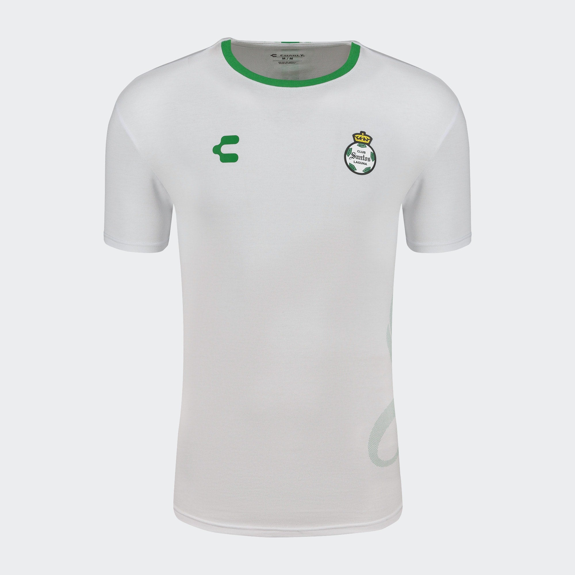Charly Santos Tee - White - 5095170-WHT-CHARLY by Charly | Available at Niky's Sports