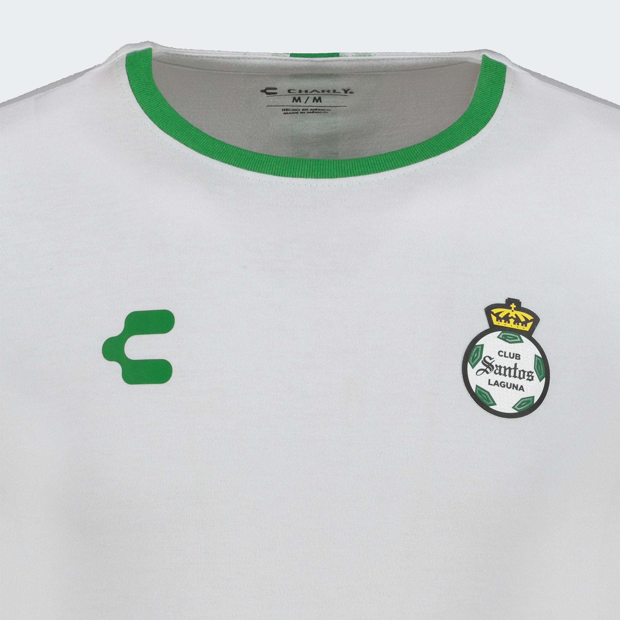 Charly Santos Tee - White - 5095170-WHT-CHARLY by Charly | Available at Niky's Sports