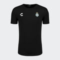Charly Santos Tee - Black - 5095170-BLK-CHARLY by Charly | Available at Niky's Sports