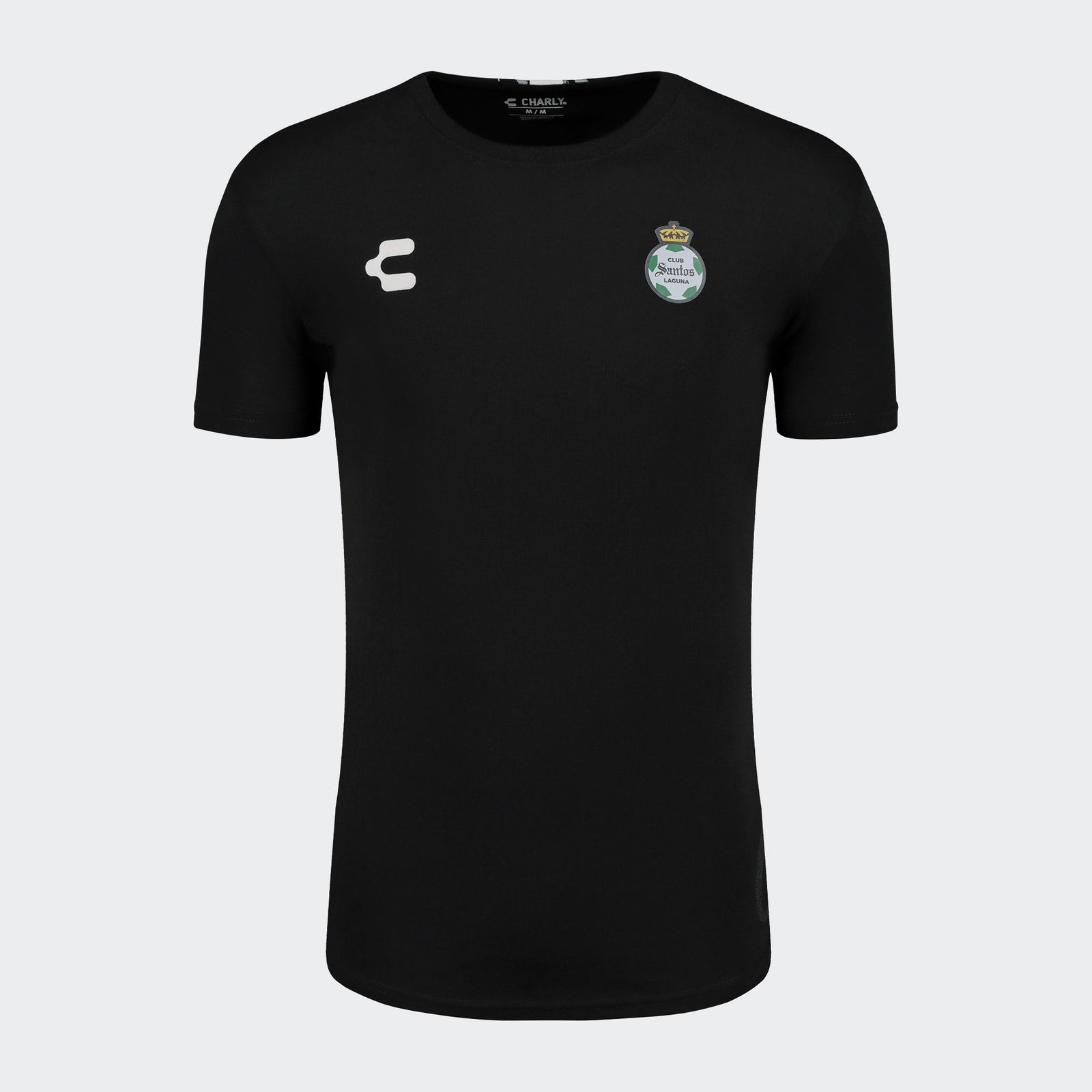 Charly Santos Tee - Black - 5095170-BLK-CHARLY by Charly | Available at Niky's Sports