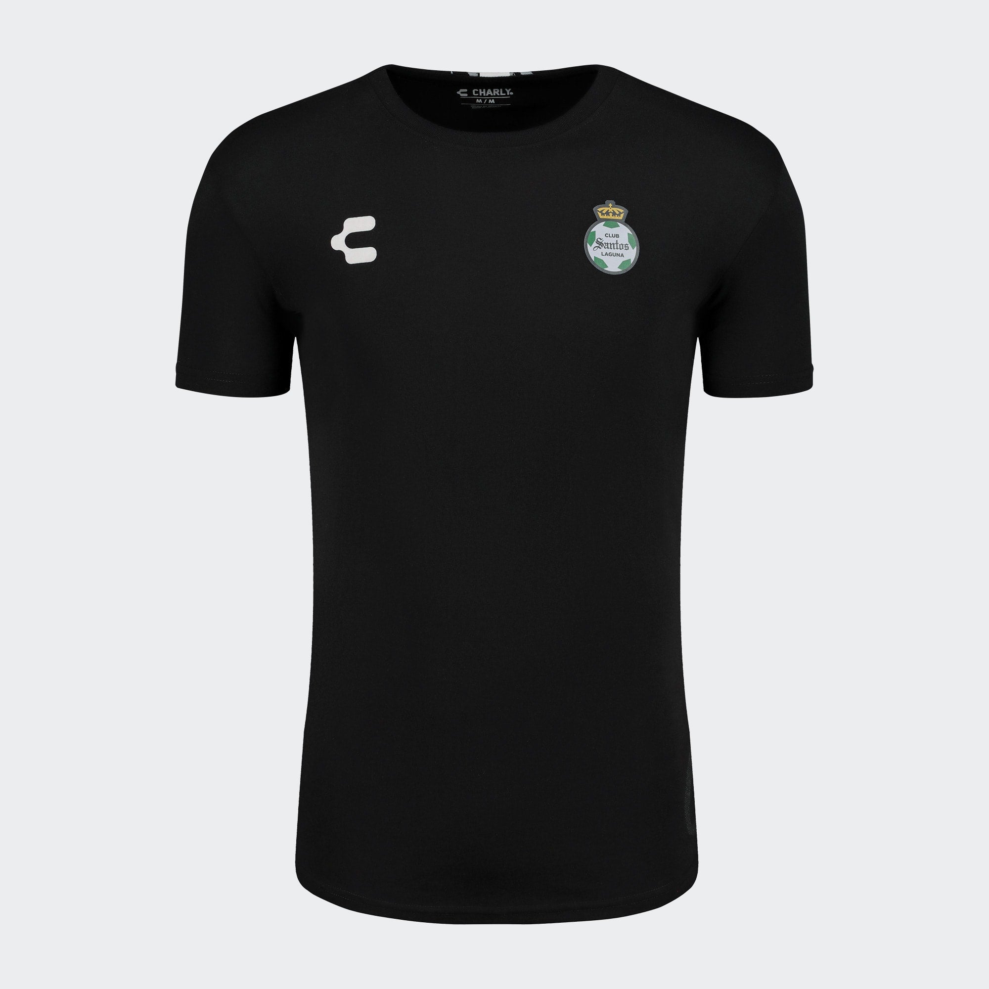 Charly Santos Tee - Black - 5095170-BLK-CHARLY by Charly | Available at Niky's Sports