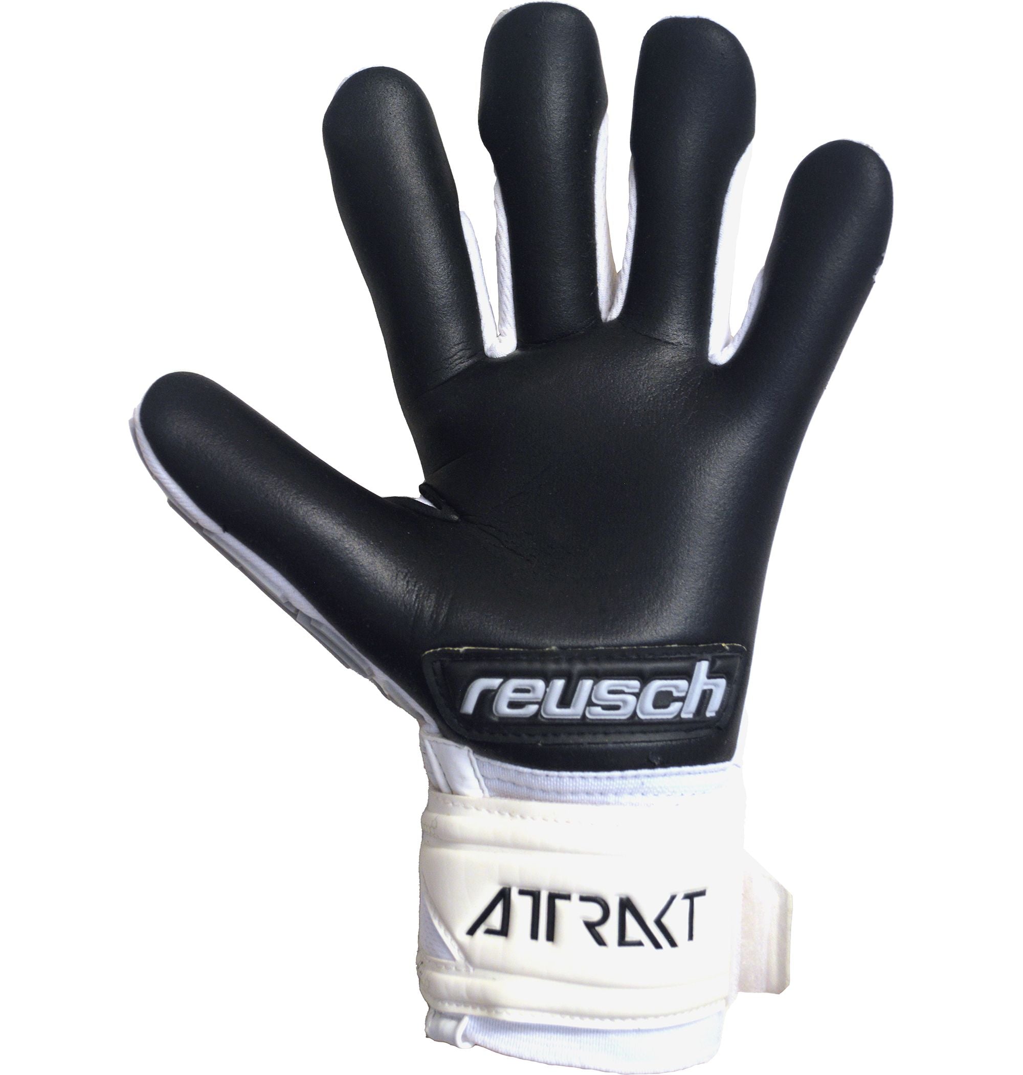 Reusch Attrakt Freegel Silver Finger Support Goalkeeper Gloves - 5360230-REUSCH by Reusch | Available at Niky's Sports