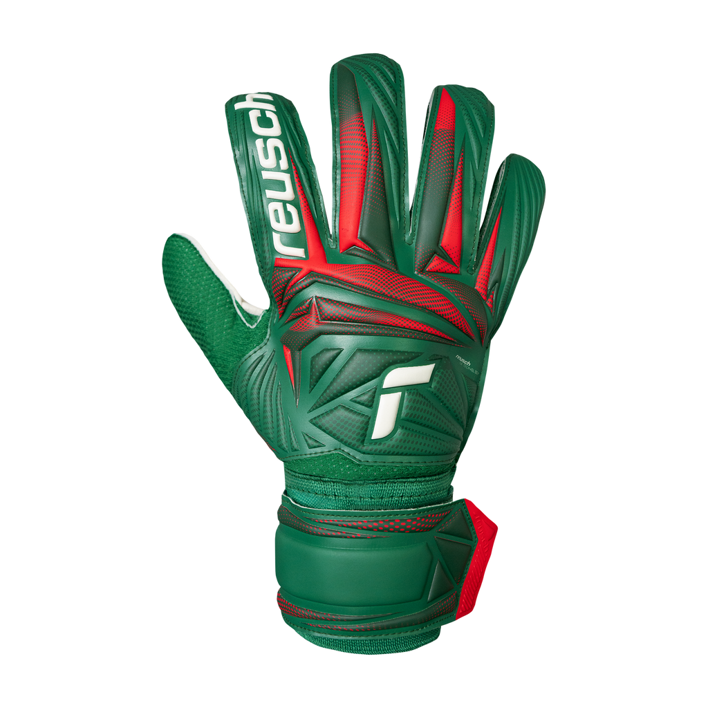 Reusch Attrakt Solid Junior Mexico Colors Goalkeeper Gloves - 5672516-5248-REUSCH by Reusch | Available at Niky's Sports
