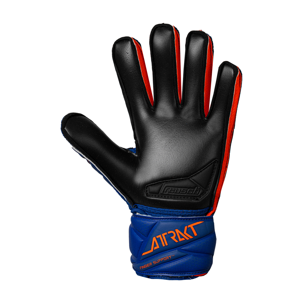 Reusch Attrakt Infinity Finger Support Junior Goalkeeper Gloves - 5672710-4127-REUSCH by Reusch | Available at Niky's Sports