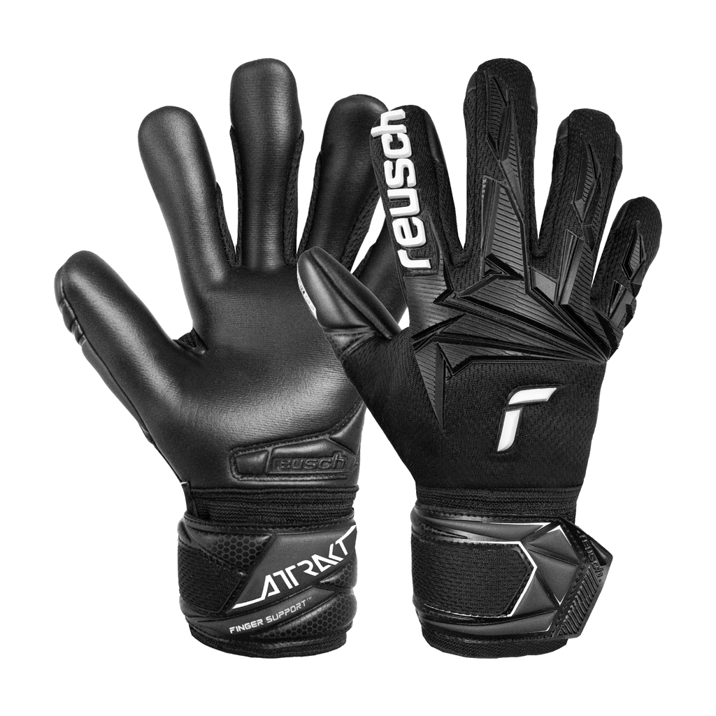 Reusch Attrakt Freegel Infinity Finger Support Junior Goalkeeper Gloves - 5672730-7700-REUSCH by Reusch | Available at Niky's Sports