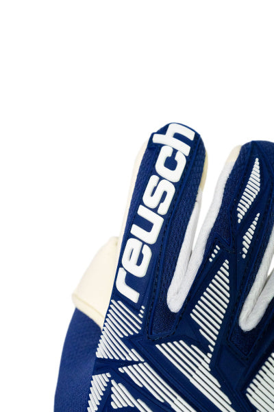 Reusch Attrakt Freegel Gold X Finger Support Junior Goalkeeper Gloves - 5672960-4414-REUSCH by Reusch | Available at Niky's Sports