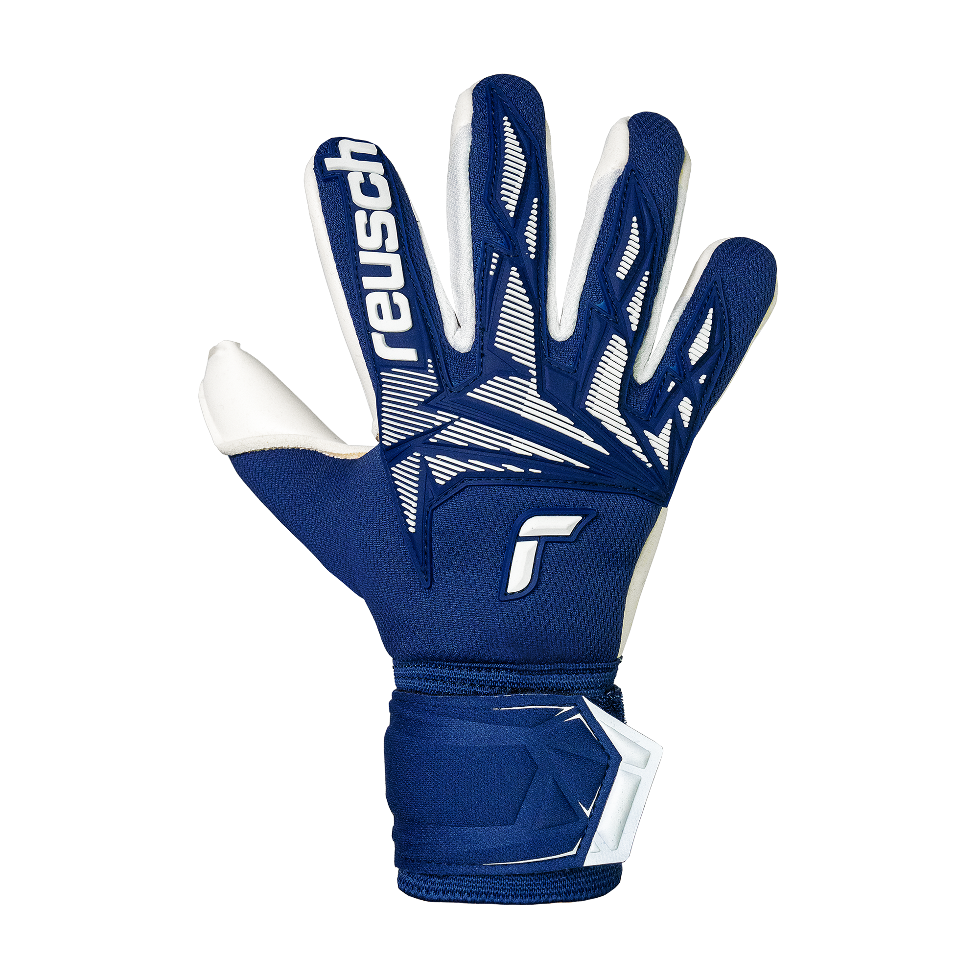 Reusch Attrakt Freegel Gold X Finger Support Junior Goalkeeper Gloves - 5672960-4414-REUSCH by Reusch | Available at Niky's Sports